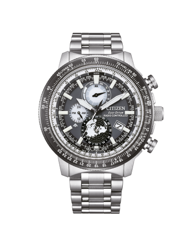 radiocontrol solar Citizen Promaster Geo Trekker  BY3006-53H 46mm 200m WR cristal de zafiro